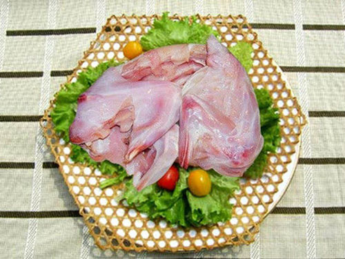 冻兔肉